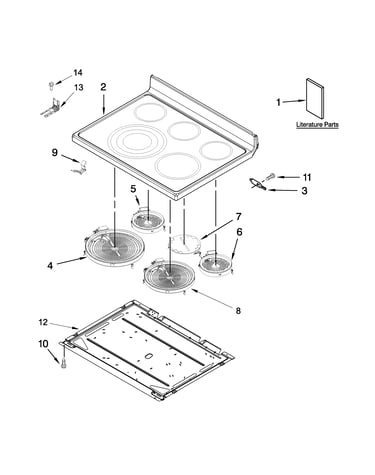 Cooktop parts