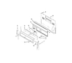 Whirlpool WFE720H0AS1 control panel parts diagram