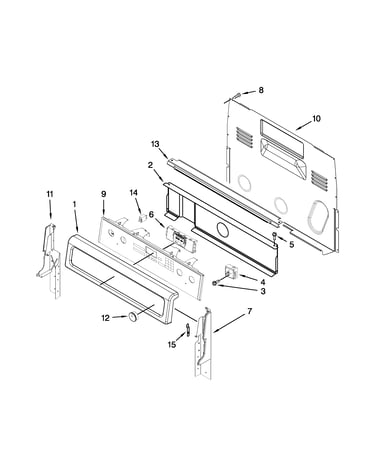 Control panel parts