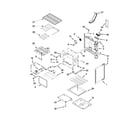 Whirlpool WFE720H0AS1 chassis parts diagram