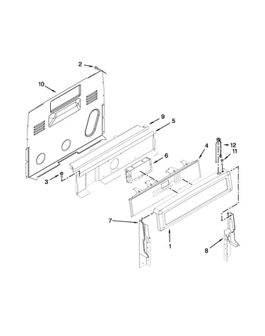 Control panel parts