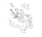 Whirlpool YWFI910H0AS1 chassis parts diagram