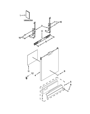 Door and panel parts