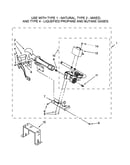W10336852 burner assembly parts