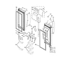 Maytag MFT2976AEW03 refrigerator door parts diagram
