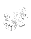 Freezer door parts