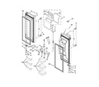 Maytag MFT2776DEM00 refrigerator door parts diagram