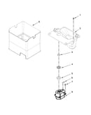 Motor and ice container parts