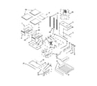 Whirlpool WRF991BOOM01 shelf parts diagram