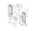 Maytag MFT2574DEM01 refrigerator door parts diagram