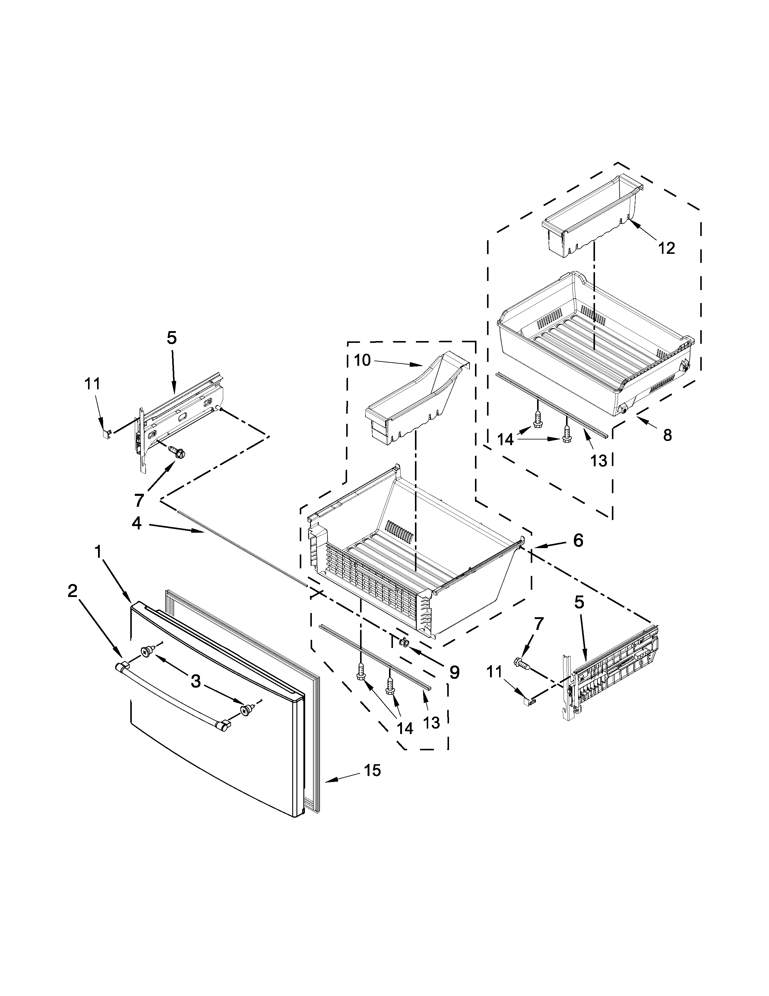 FREEZER DOOR PARTS