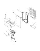 Dispenser front parts