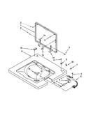 Washer top and lid parts