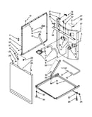Washer cabinet parts