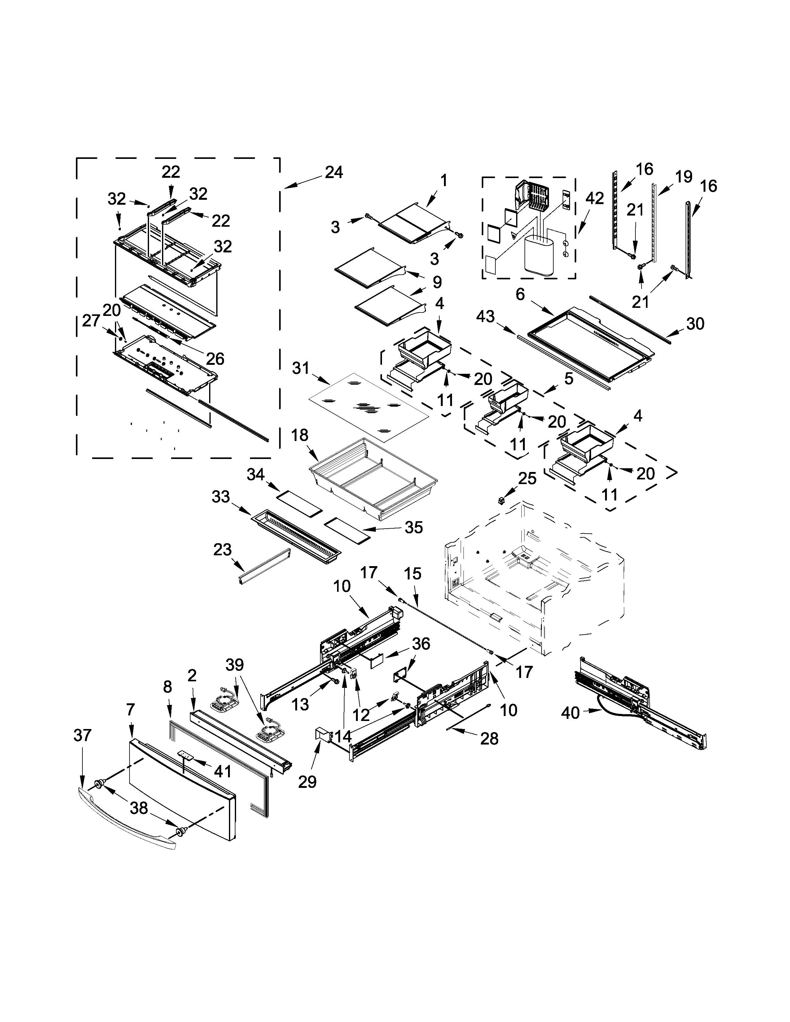 SHELF PARTS