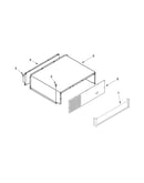 Top grille and unit cover parts