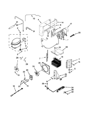 Upper unit parts