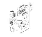 KitchenAid KSSO42FTX18 ice maker parts diagram