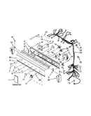 Washer/dryer control panel parts