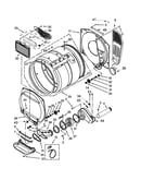 Dryer bulkhead parts