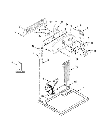 Top and console parts