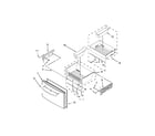 Maytag MFT2673BEB12 freezer door parts diagram