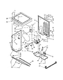 Dryer cabinet and motor parts