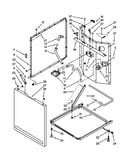 Washer cabinet parts