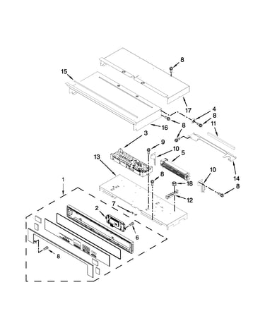 Control panel parts