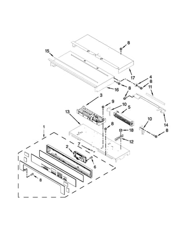 Control panel parts