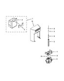 Motor and ice container parts