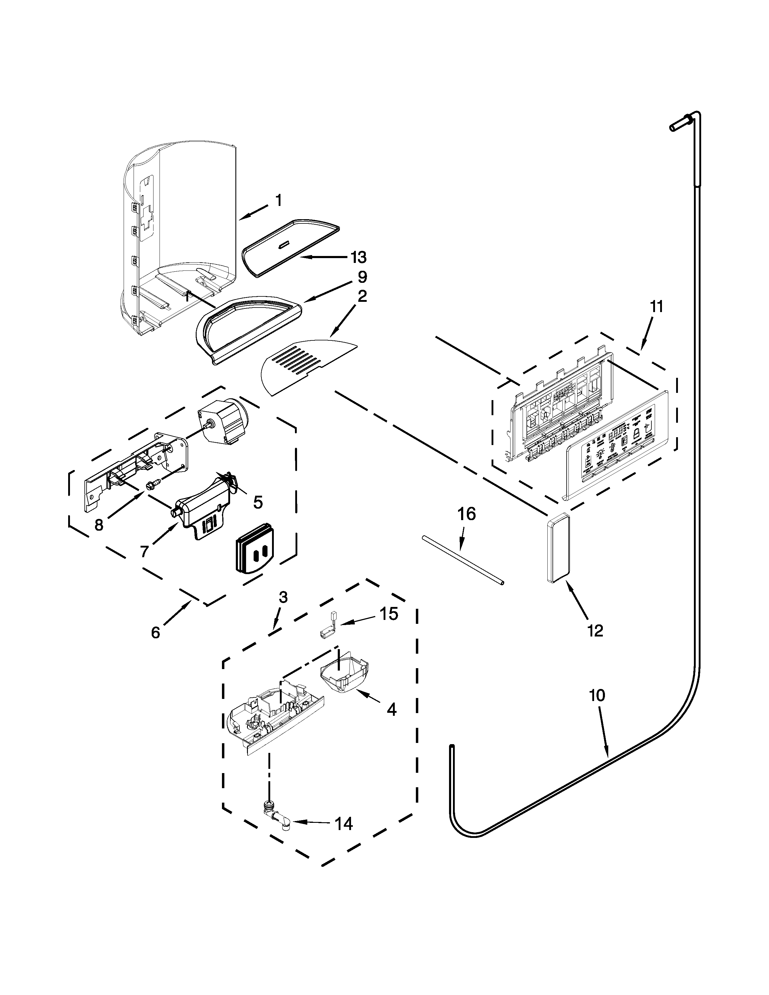 Dispenser parts