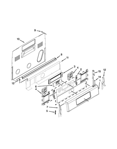 Control panel parts