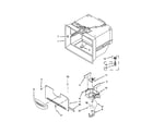 Whirlpool WRF997SDDM00 freezer liner parts diagram