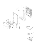 Dispenser front parts