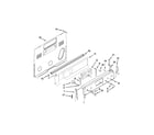 Maytag YMER8700DS1 control panel parts diagram