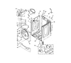 Whirlpool CGD9050AW0 cabinet parts diagram