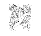 Whirlpool CGD9050AW0 bulkhead parts diagram