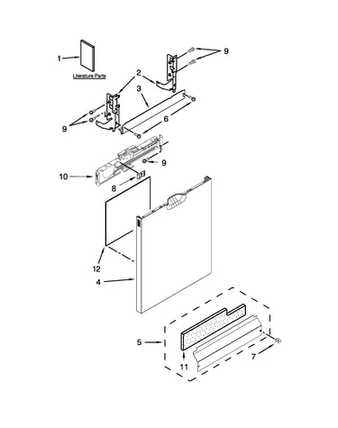 Door panel parts