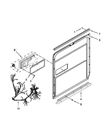 Inner door parts