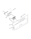 Control panel and latch parts