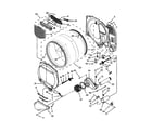Whirlpool WGD9400VE0 bulkhead parts diagram