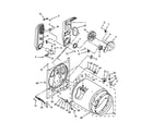 Whirlpool WGD4850BW1 bulkhead parts diagram