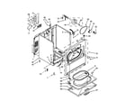 Whirlpool 7EWED1730YW2 cabinet parts diagram