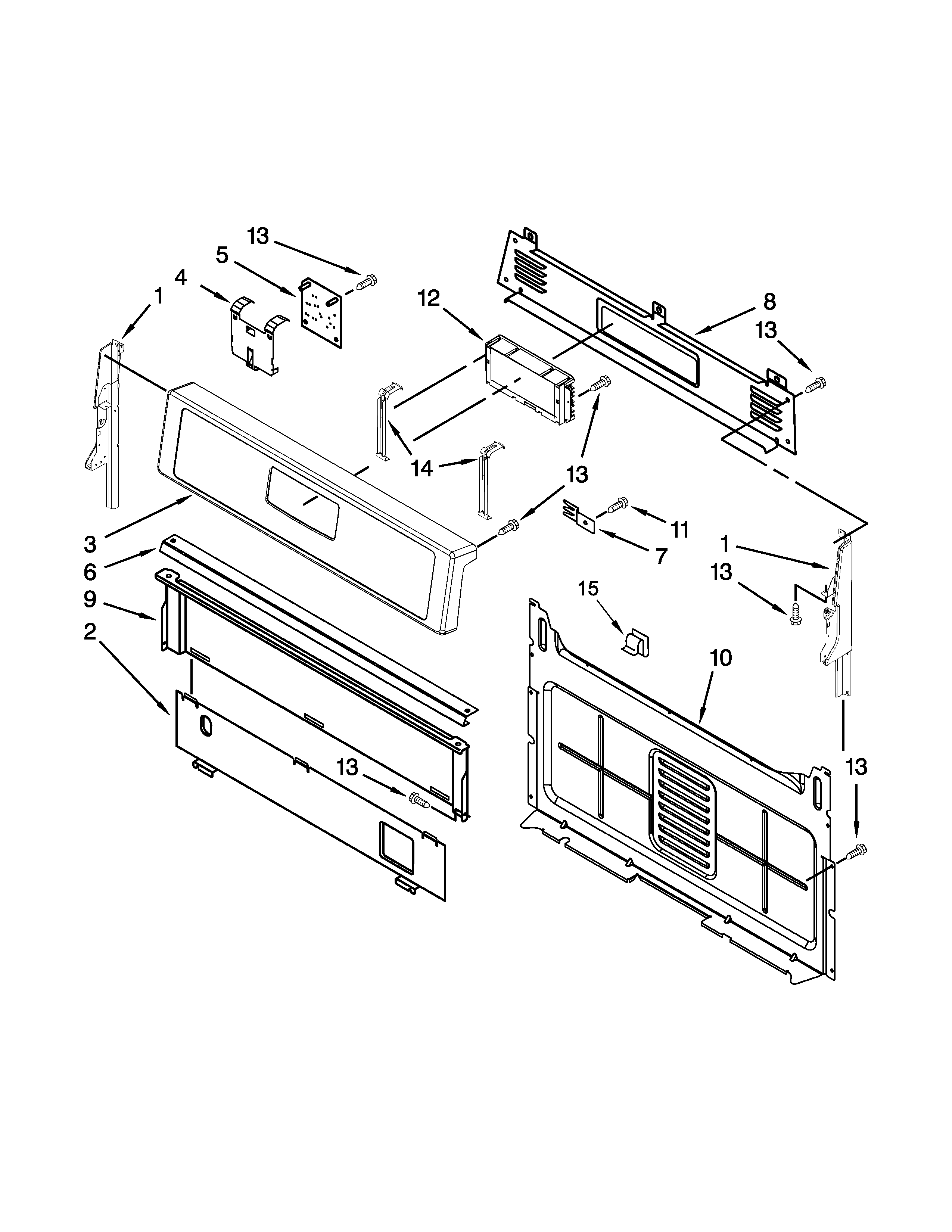 CONTROL PANEL PARTS