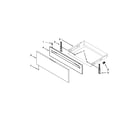Whirlpool WFG510S0AS2 drawer parts diagram