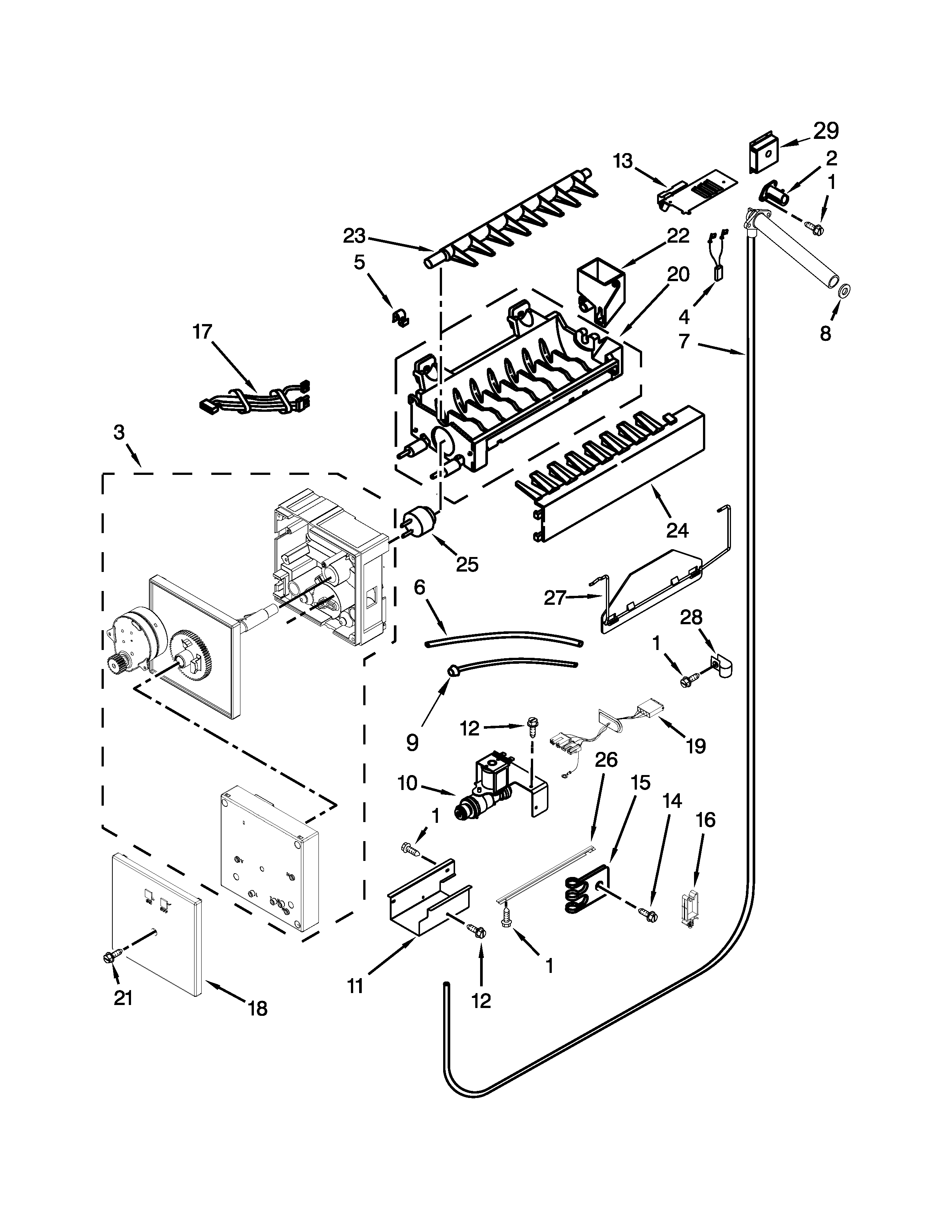 ICEMAKER PARTS