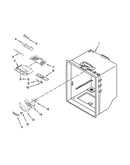 Refrigerator liner parts