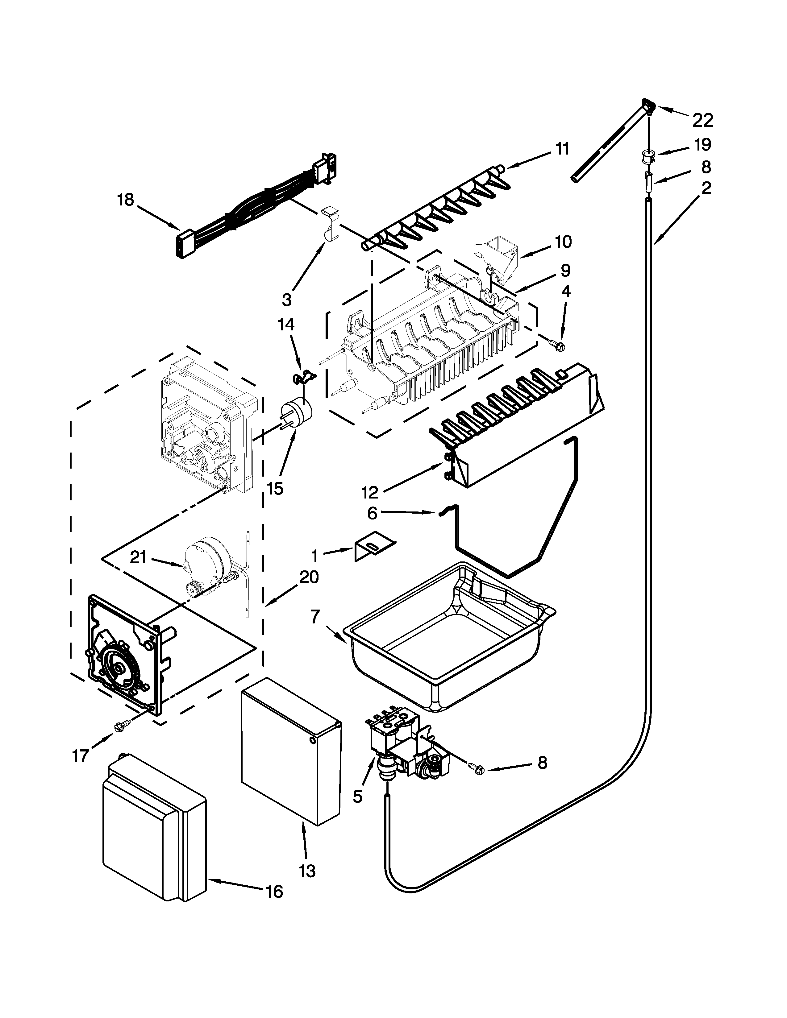 Icemaker parts