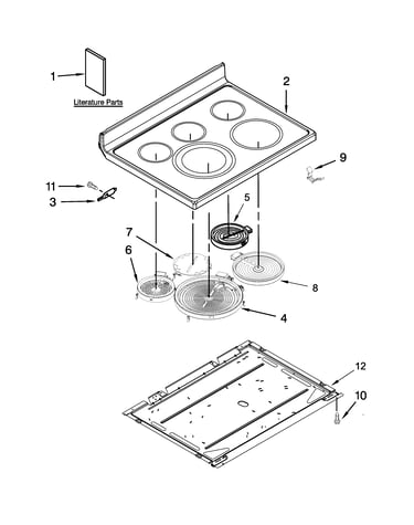 Cooktop parts